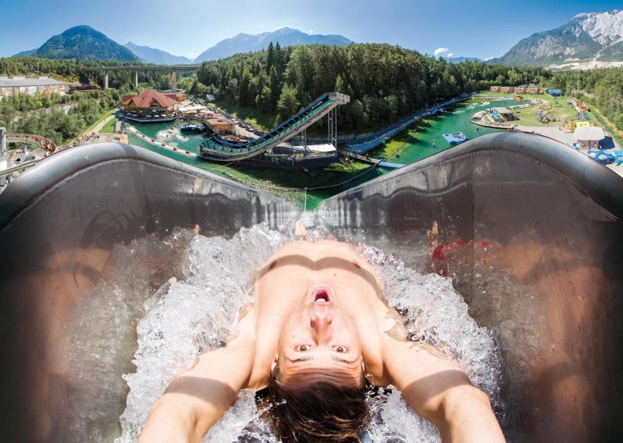 Ferienhaus Oetztal-Lodge ザウテンス エクステリア 写真