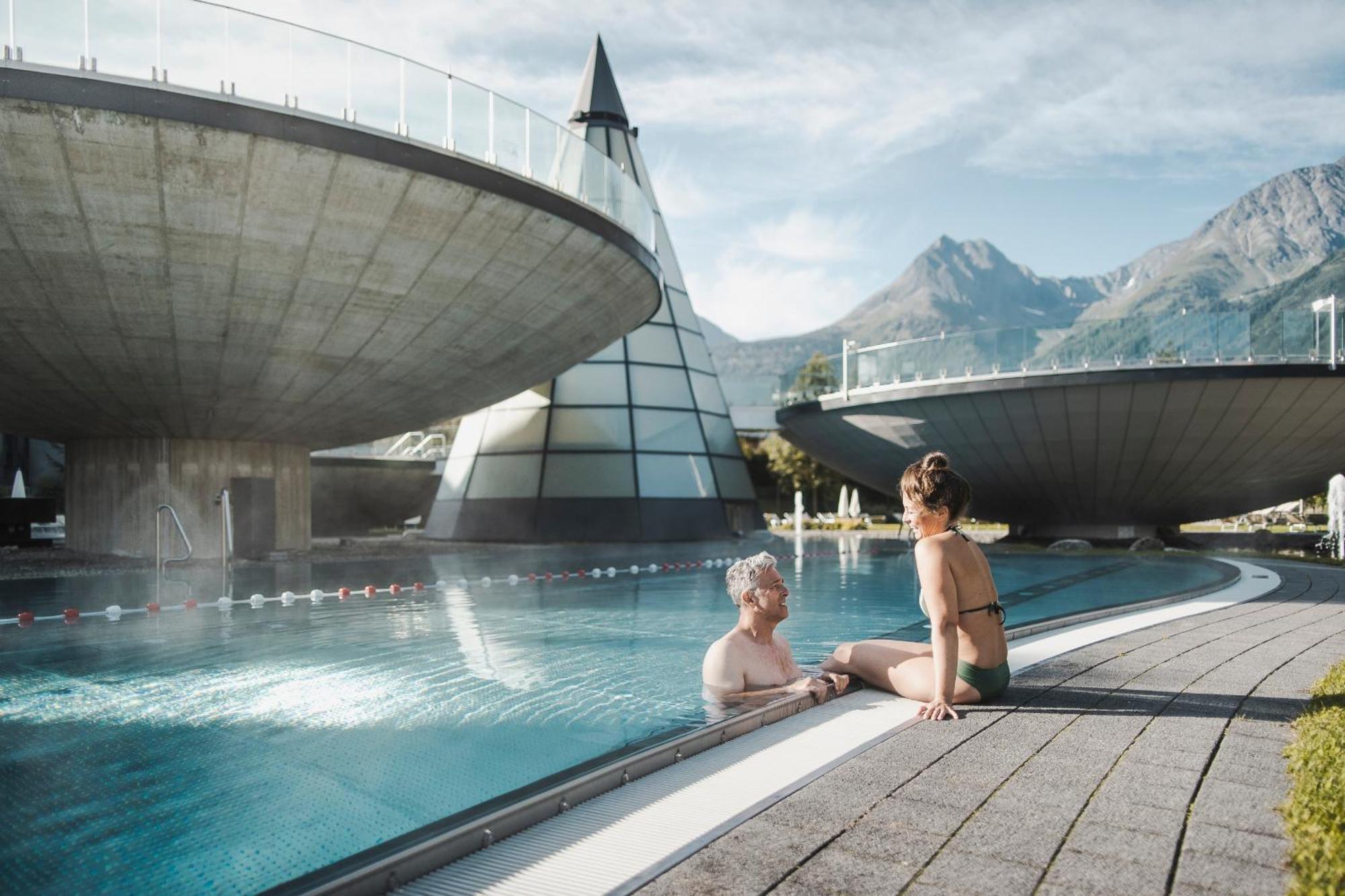 Ferienhaus Oetztal-Lodge ザウテンス エクステリア 写真