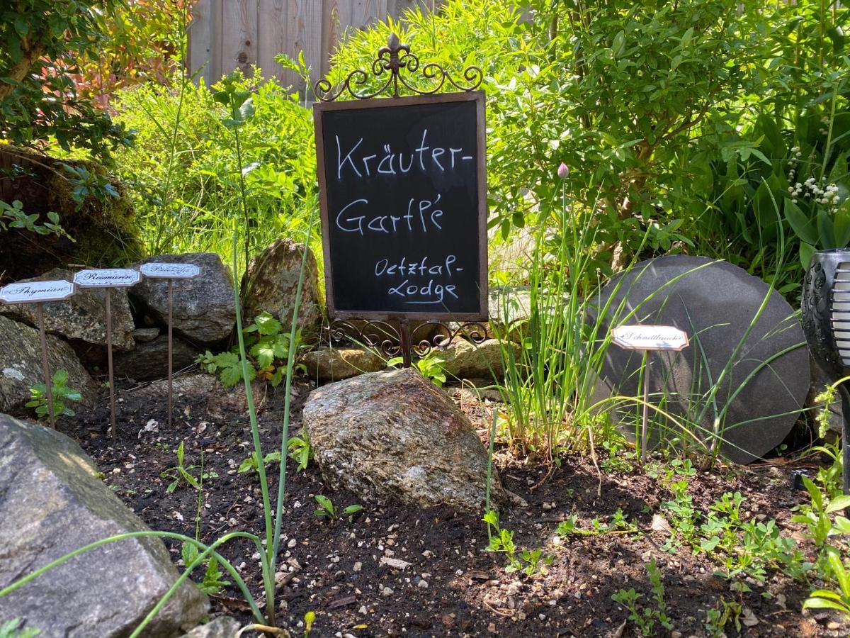 Ferienhaus Oetztal-Lodge ザウテンス エクステリア 写真